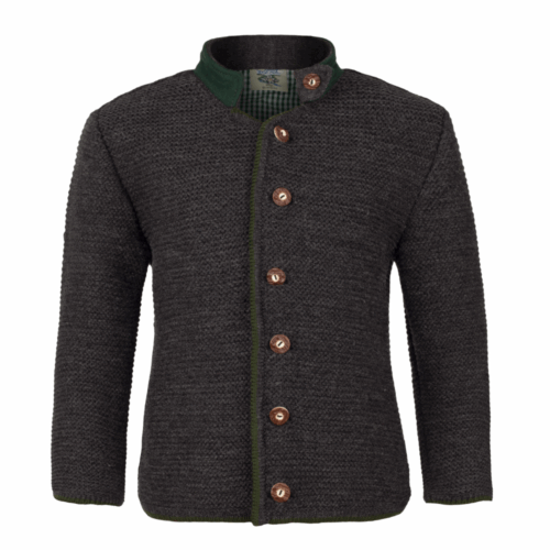 Kinderstrickjacke "Anthrazit"