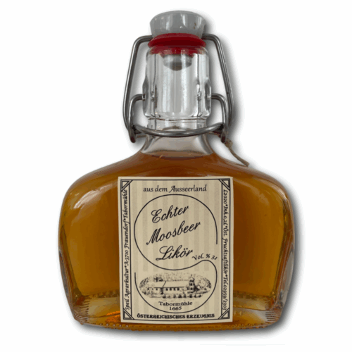 Echter Moosbeerlikör 0,2 Liter